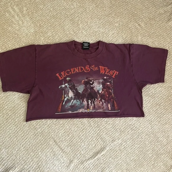 Vintage Crop TShirt - Picture 1 of 4